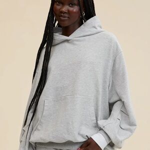 Aerie Light Gray Women's Hoodie